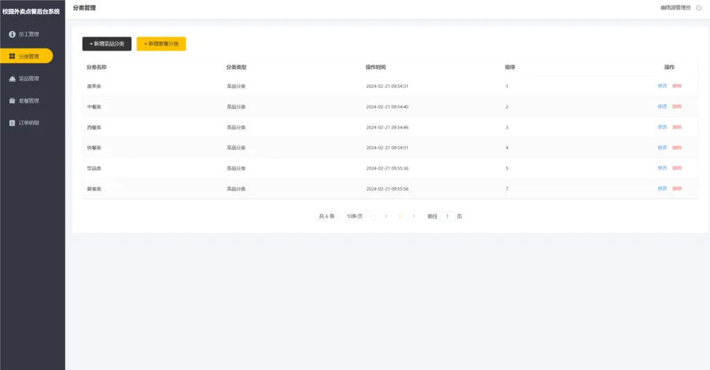 校园点餐订餐外卖跑腿Java源码