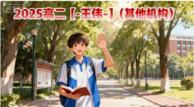 2025高二【-王伟-】（其他机构）-网亿资源平台