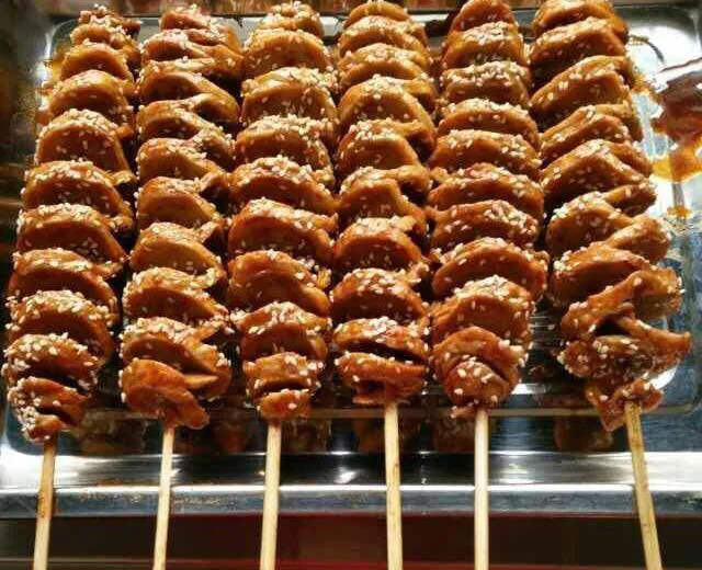 户部巷绝味烤面筋，脆皮面筋技术视频-网亿资源平台