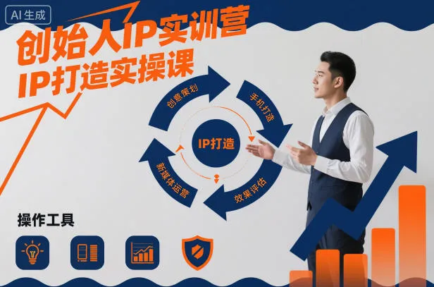 创始人IP实训营，IP打造实操课-网亿资源平台