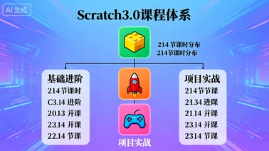 少儿编程scratch3.0全套课程214节-网亿资源平台