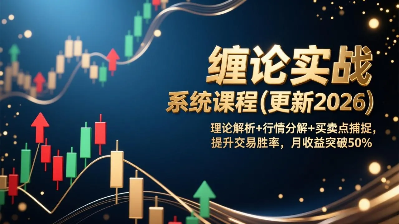 缠论实战系统课程(更新2026-网亿资源平台