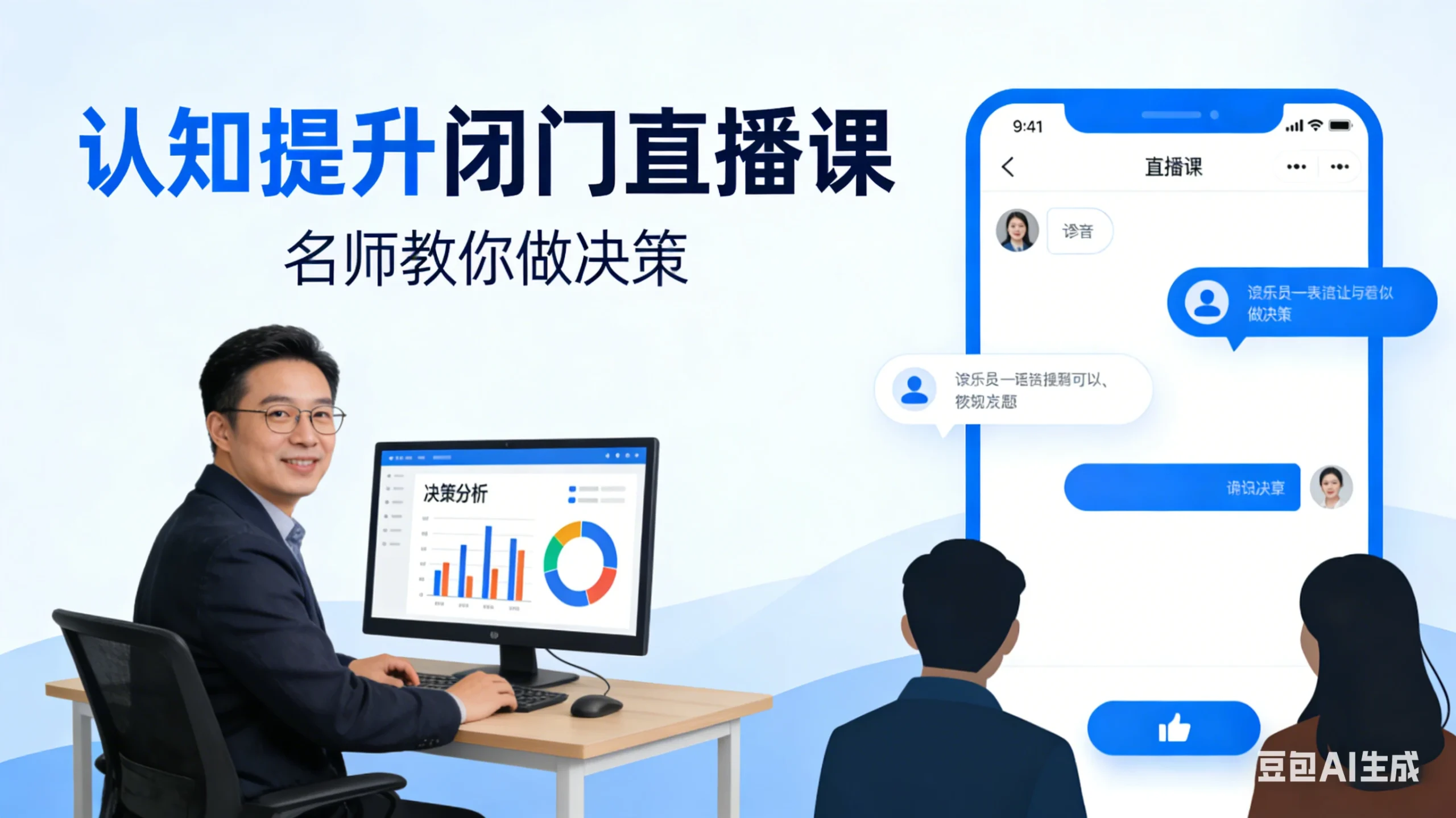 【精】王培霖认知提升闭门直播课,名师教你做决策-网亿资源平台