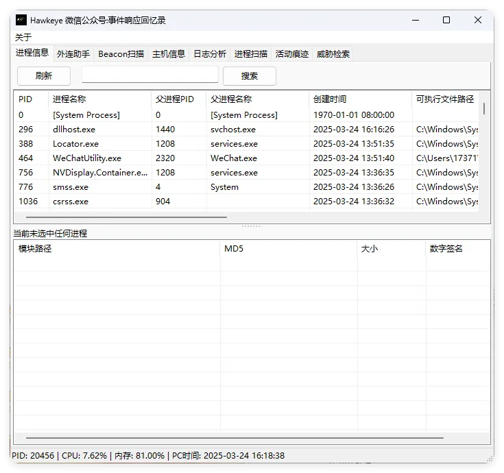 HawkEye综合应急响应v3.0绿色版-网亿资源平台