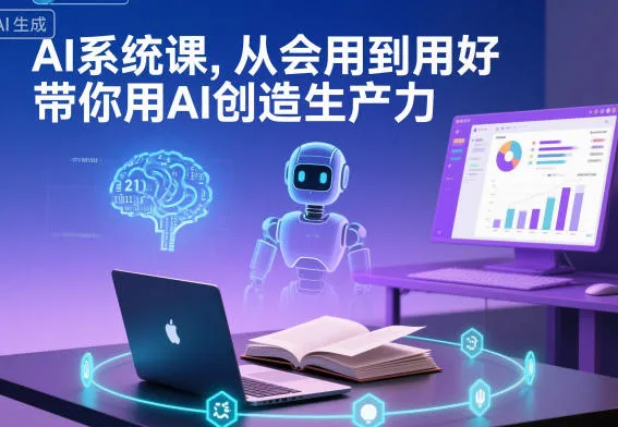 AI系统课，从会用到用好，带你用AI创造生产力-网亿资源平台