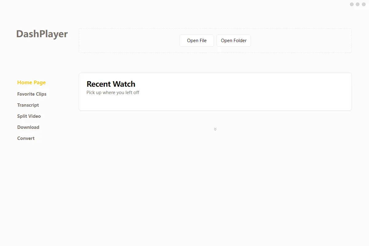 DashPlayer视频播放器v5.1.2-网亿资源平台