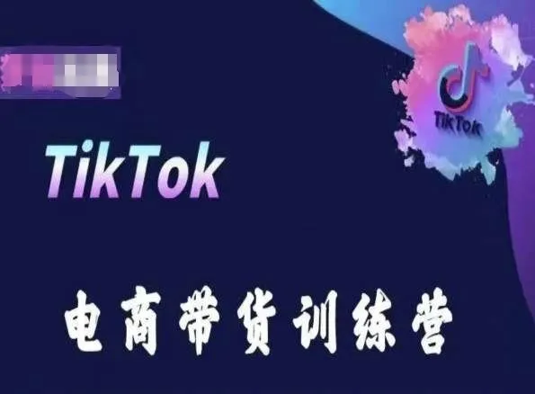 TikTok电商带货训练营，跟随时代潮流，跨境掘金-网亿资源平台