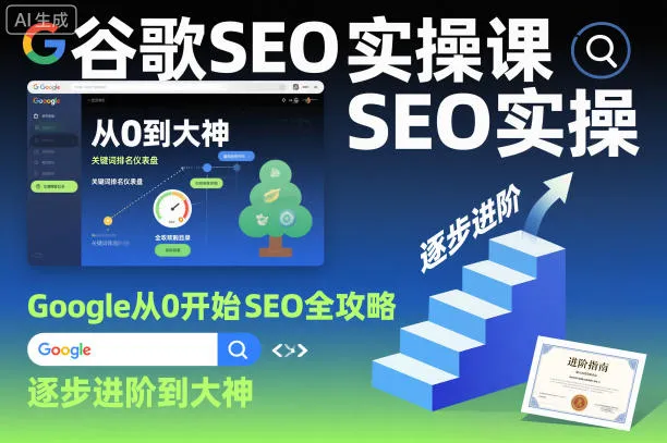 谷歌SEO实操课，Google从0开始SEO全攻略，逐步进阶到大神-网亿资源平台