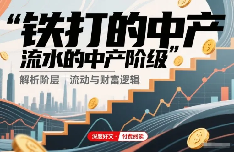 付费文章：铁打的中产，流水的中产阶级-网亿资源平台