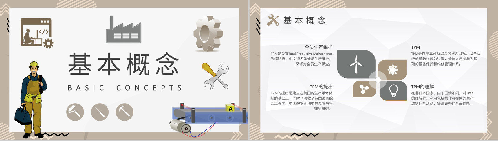 TPM基本概念学习生产车间员工岗位技能培训PPT模板-6