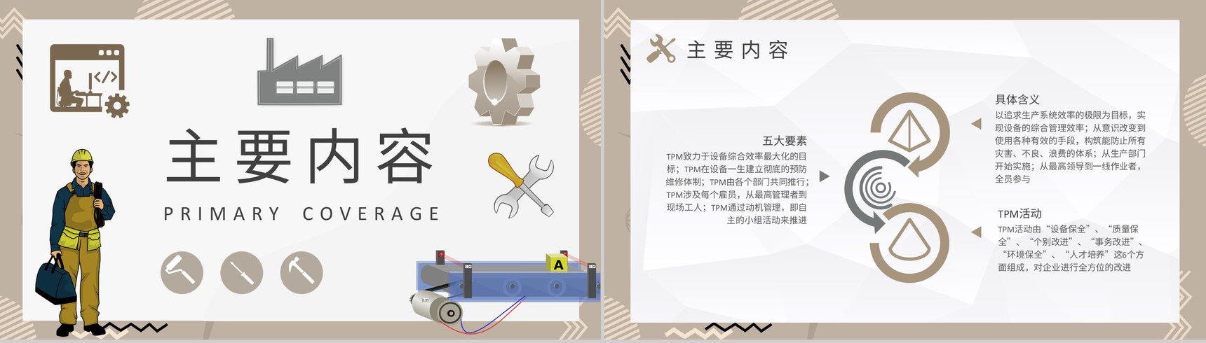 TPM基本概念学习生产车间员工岗位技能培训PPT模板-4