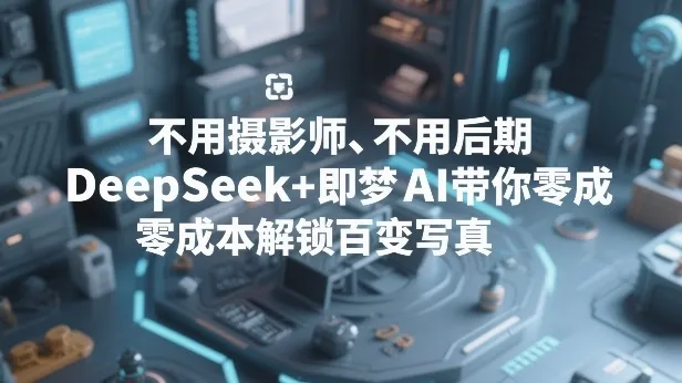 不用摄影师、不用后期，DeepSeek+即梦AI带你零成本解锁百变写真！-网亿资源平台