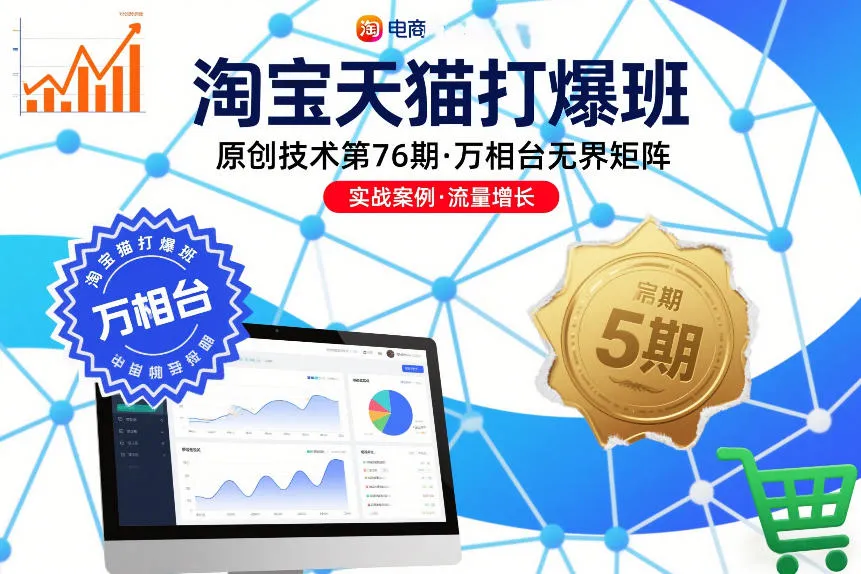 淘宝天猫打爆班原创技术第76期，万相台无界矩阵-网亿资源平台