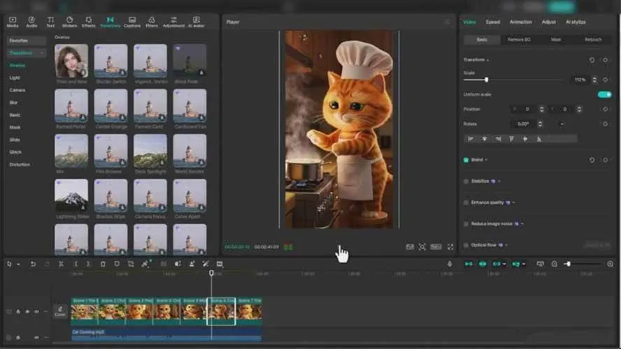 橘猫打工AI视频创作课：从提示词生成到剪辑发布，玩转抖音社媒爆款内容-网亿资源平台