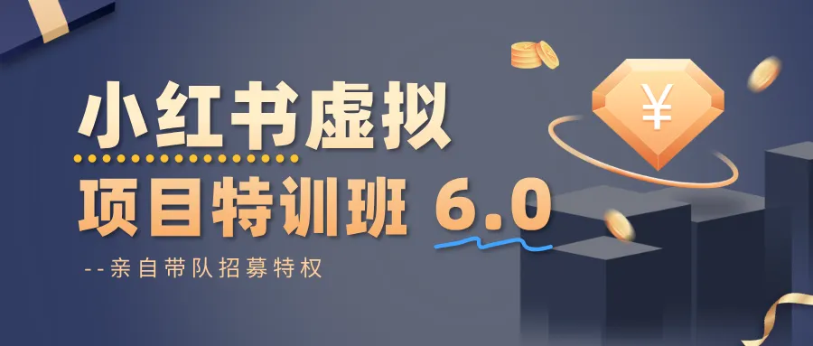 小红书虚拟项目特训班6.0 ，养号/选品/自动发货/爆款笔记(含40节视频课)-网亿资源平台