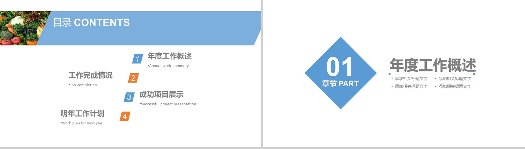 2019新鲜果蔬企业推介商业融资PPT模板-2