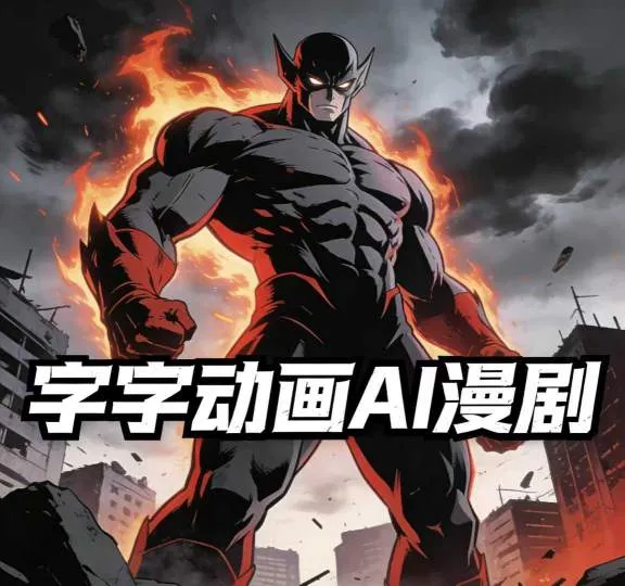 字字动画AI漫剧2026年第1期系统课程，小白看完就能学会实操的漫剧课，单人月收1-3W-网亿资源平台