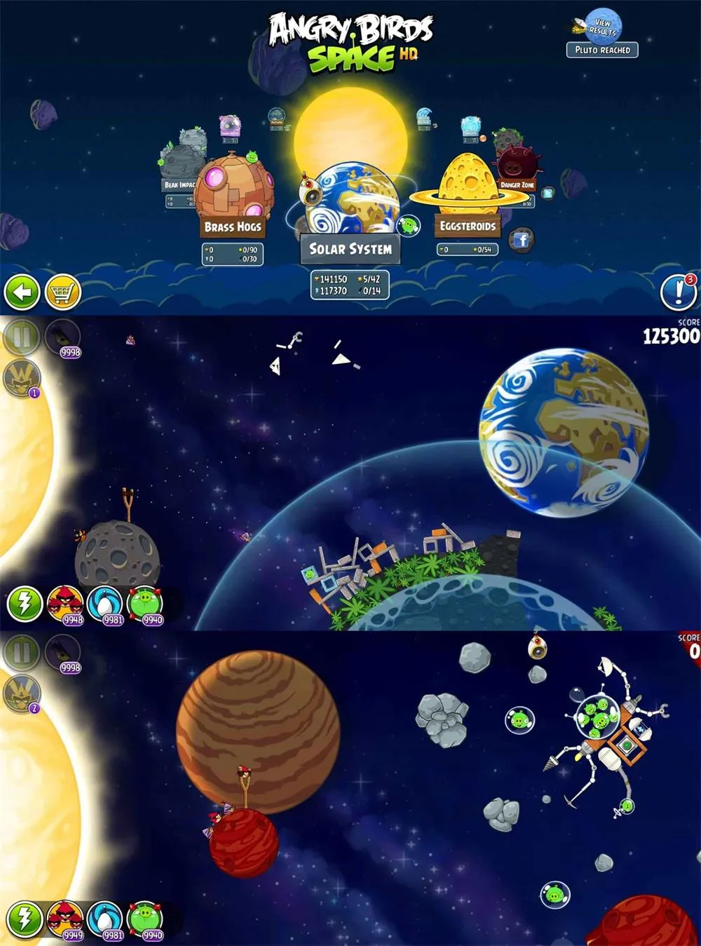 娱乐闯关游戏 愤怒的小鸟太空-网亿资源平台