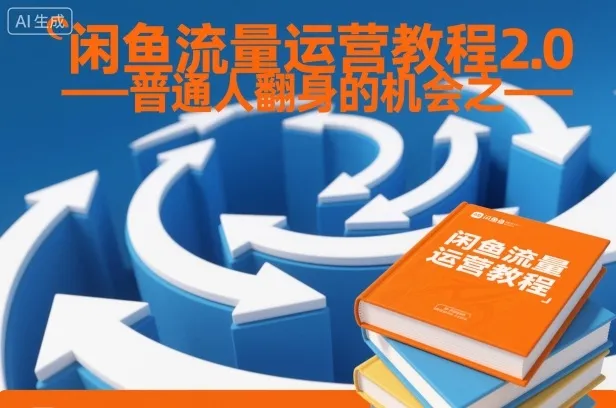 闲鱼流量运营教程2.0——普通人翻身的机会之一-网亿资源平台