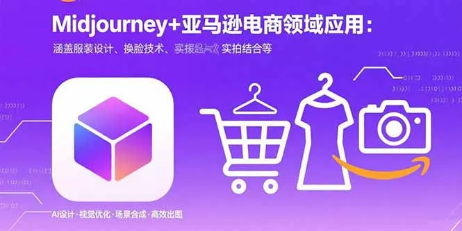 Midjourney+电商领域商业应用：涵盖服装设计、换脸技术、实拍结合等-网亿资源平台