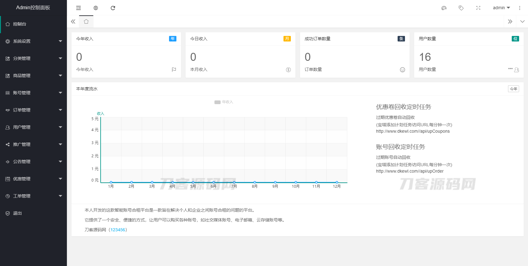 2023最新租号平台系统源码，支持单独租用或合租使用
