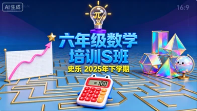 六年级数学培训S班史乐【2025年：下】-网亿资源平台