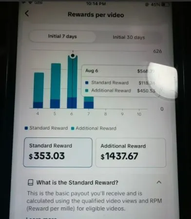 Tiktok中视频全新玩法，快速起号，快速出结果，百万播放一千八百刀-网亿资源平台
