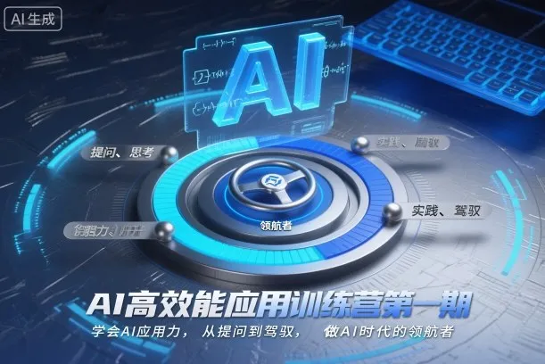 AI高效能应用训练营第一期，学会AI应用力，从提问到驾驭，做AI时代的领航者（更新）-网亿资源平台