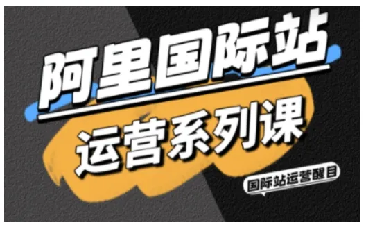 阿里国际站运营系列课，涵盖精准引流、直通车与全站推实战SOP，搭配AI效率工具包与高阶增长玩法(更新)-网亿资源平台