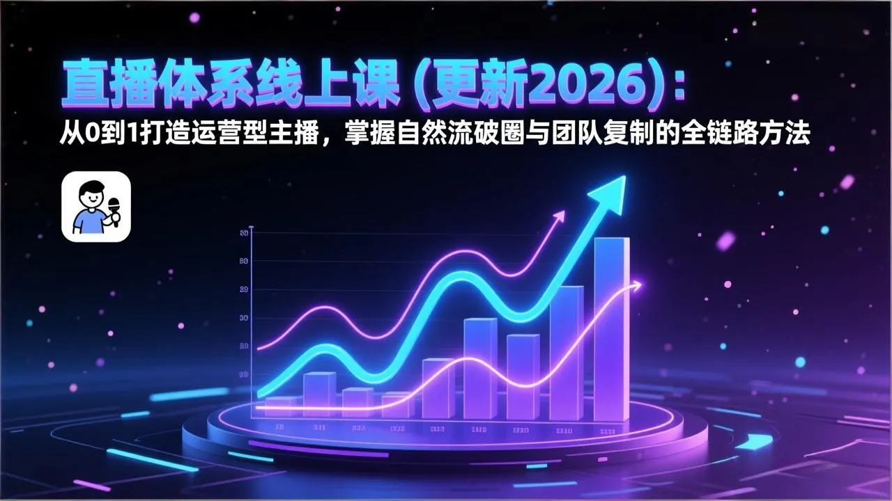 直播体系线上课(更新2月-网亿资源平台