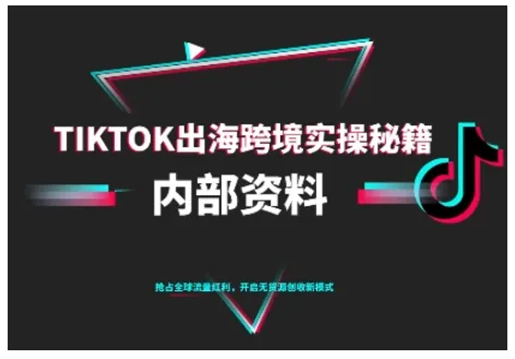 TikTok跨境电商0-1搭建运营，TK出海跨境实操秘籍（10月更新）-网亿资源平台