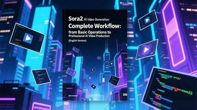 Sora2 AI视频生成的系统教程(英文版-网亿资源平台