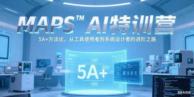 MAPSAI特训营，掌握 5A+方法论，从工具使用者到系统设计者的进阶之路-网亿资源平台