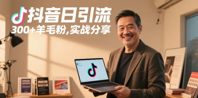 抖音日引300+羊毛粉，实战分享-网亿资源平台
